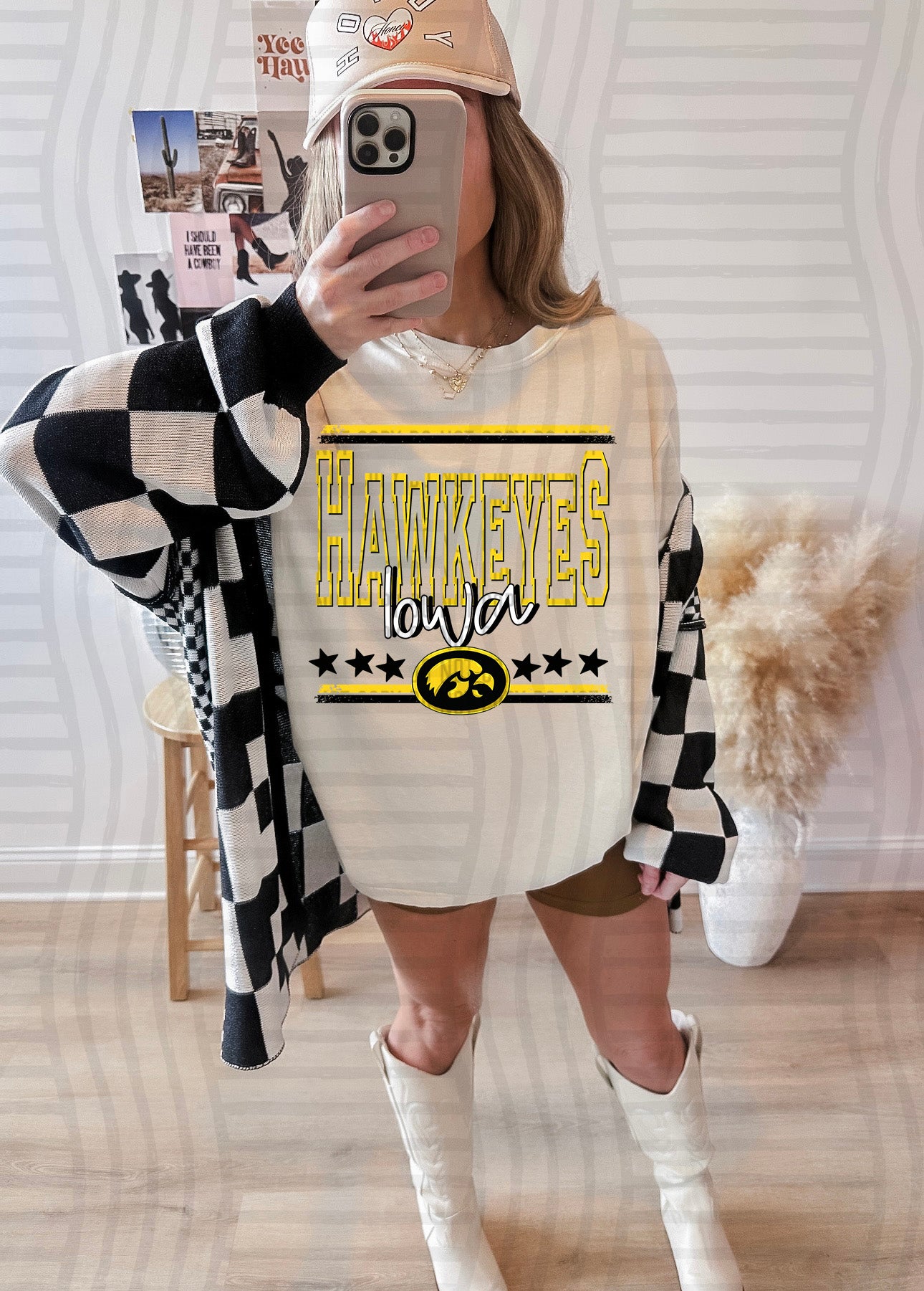 OPEN VARISTY COLLEGE TEE