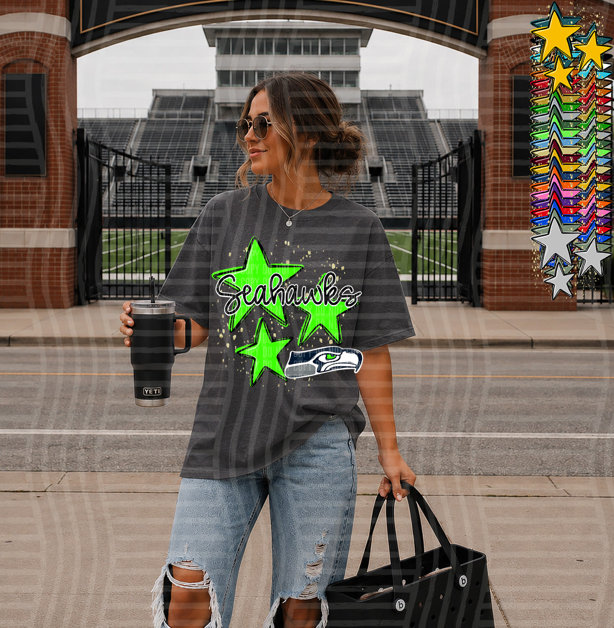 NFL SPIRITS STARS TEES