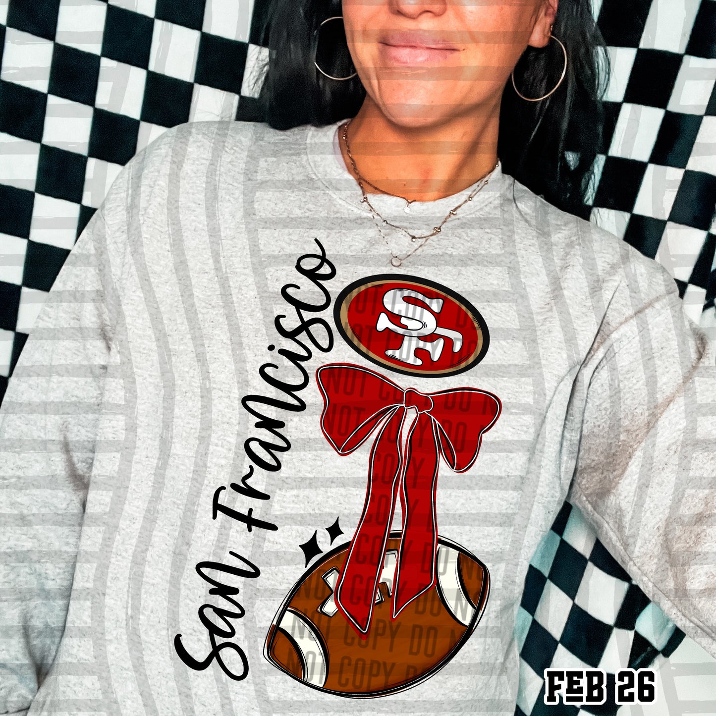 NFL BOW TEES