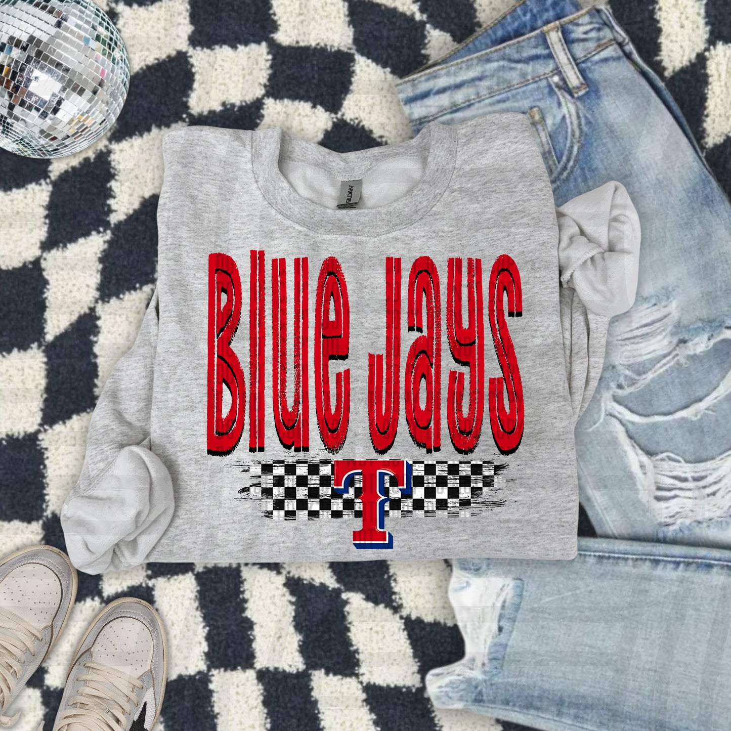 CHECKERED MLB TEES