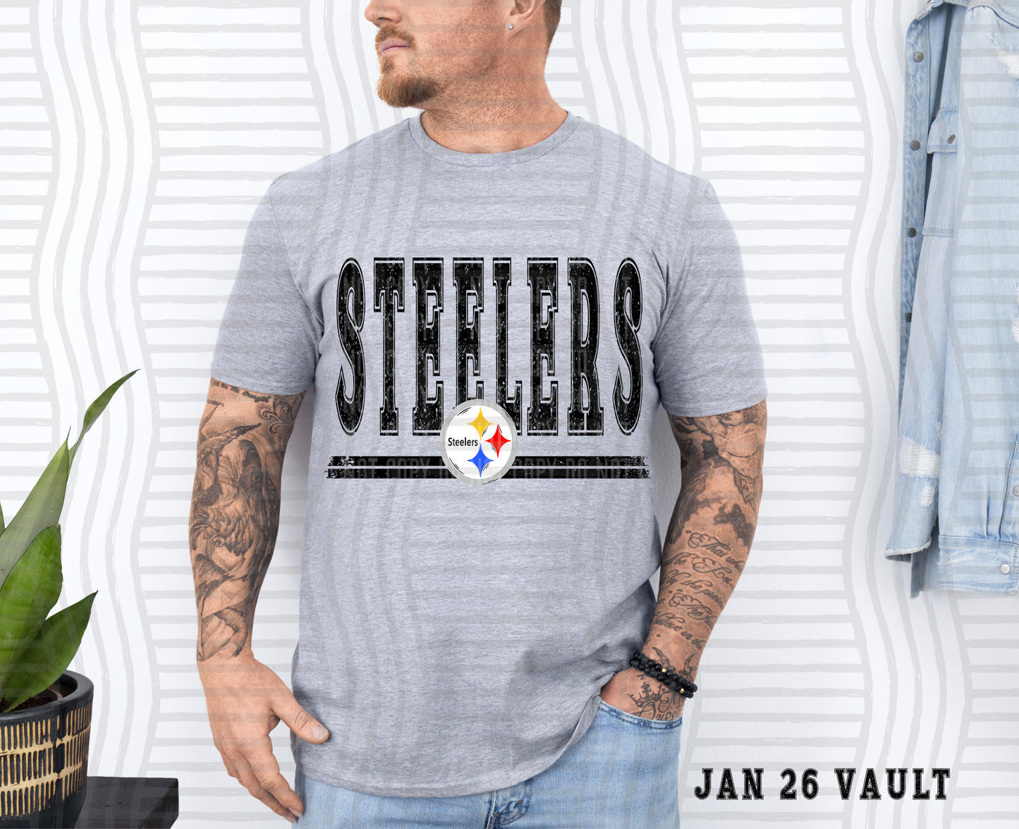 BLACK OUT NFL TEES