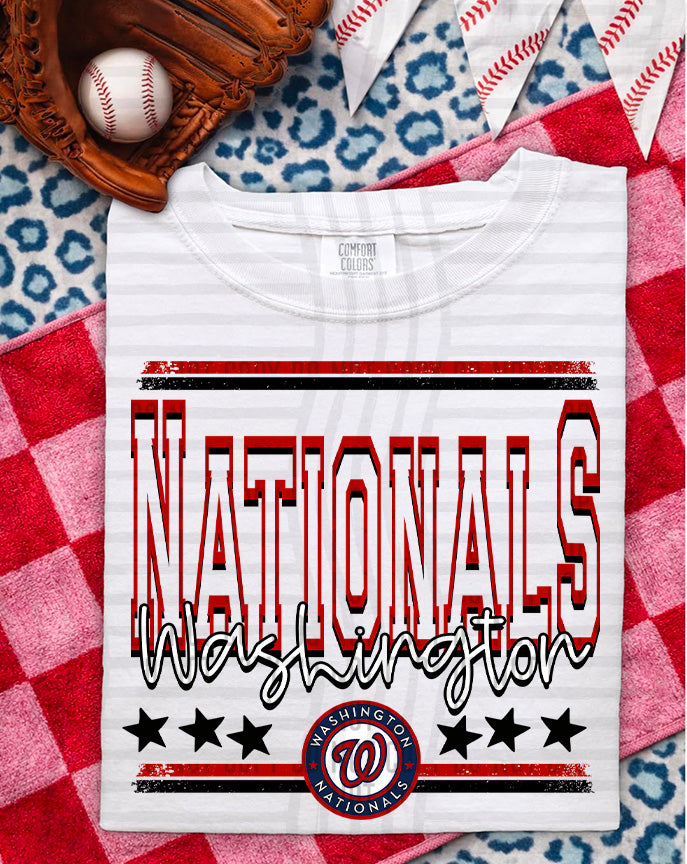 MLB OPEN VARISTY TEE- MARCH
