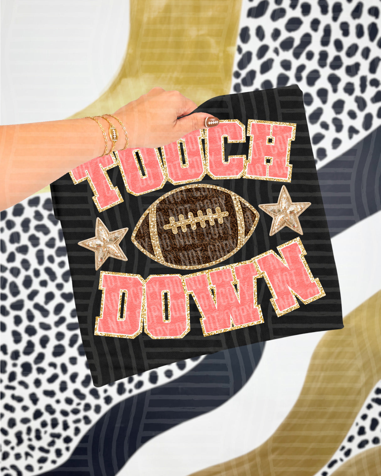 TOUCHDOWN FAUX CHENILLE  - VARIETY OF COLORS
