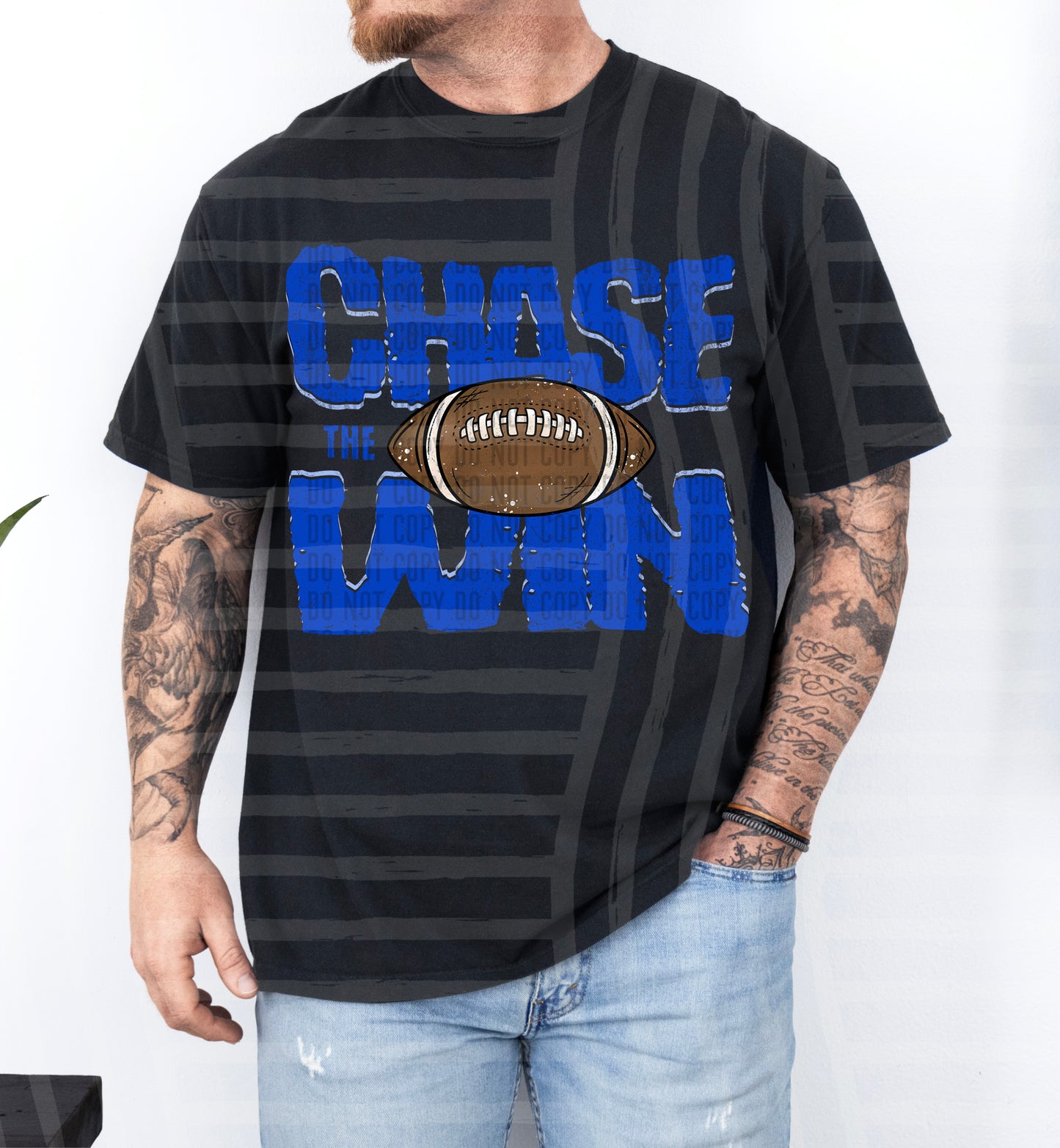 FOOTBALL -CHASE THE WIN TEES- VARIETY COLORS