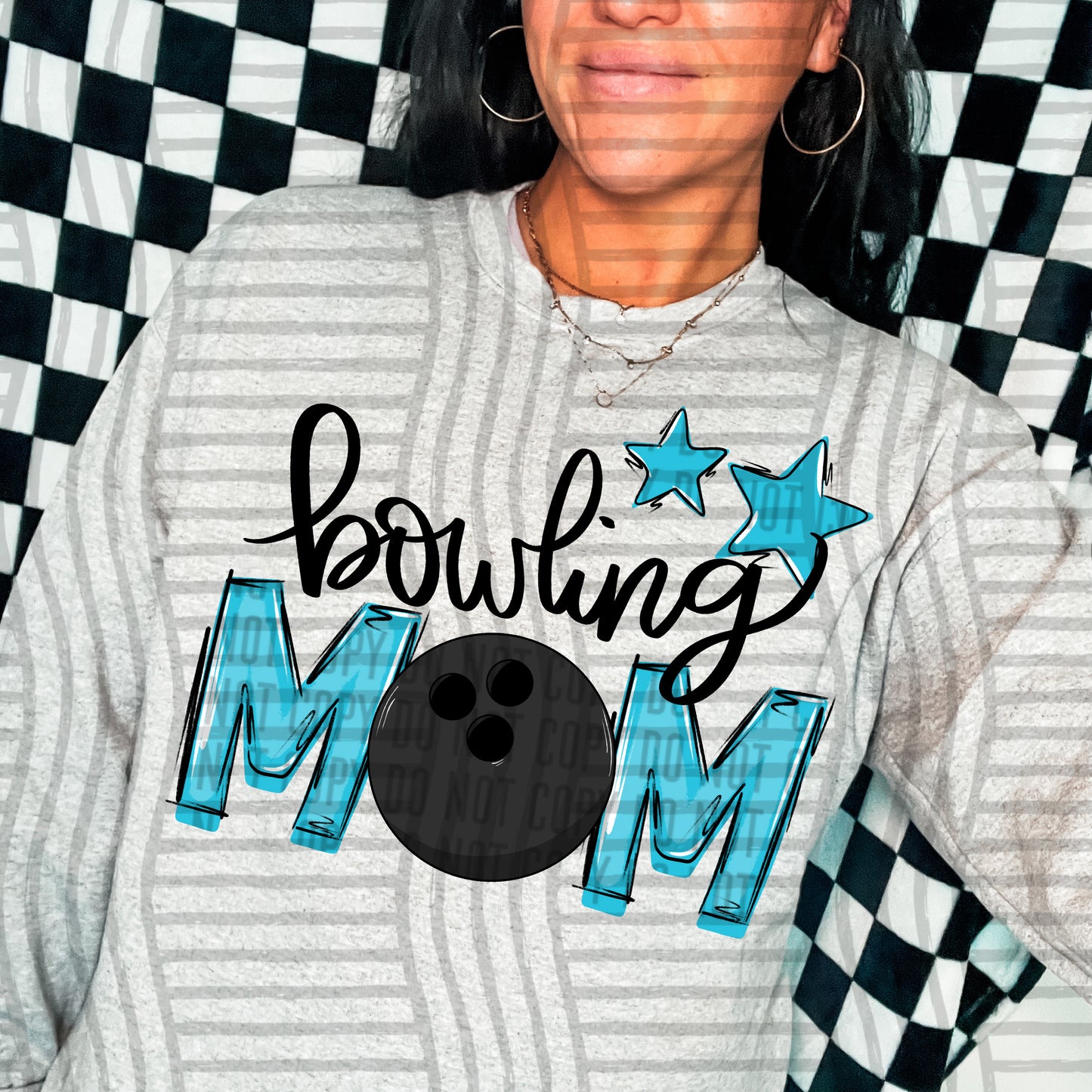 BOWLING MOM TEES - 20 COLORS