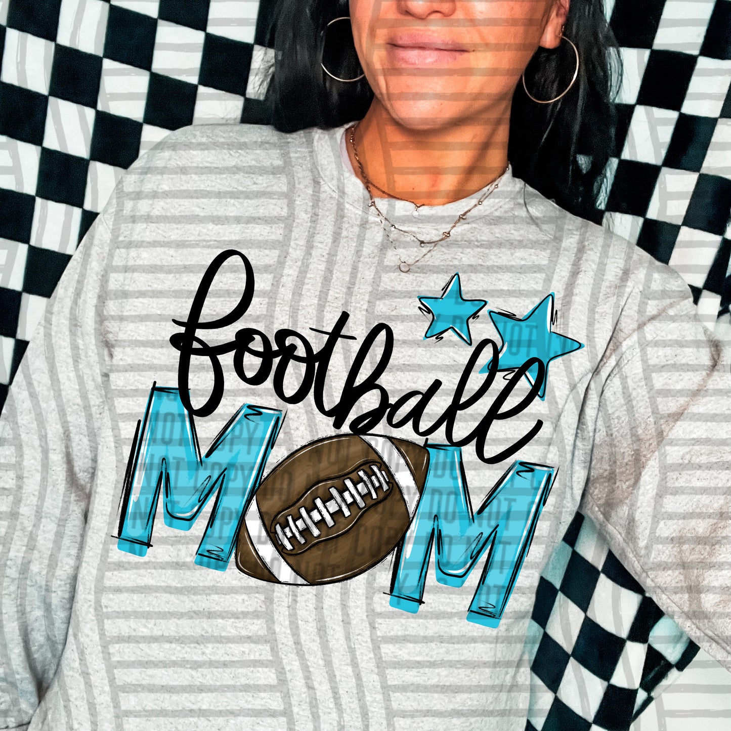 FOOTBALL MOM TEES - 20 COLORS