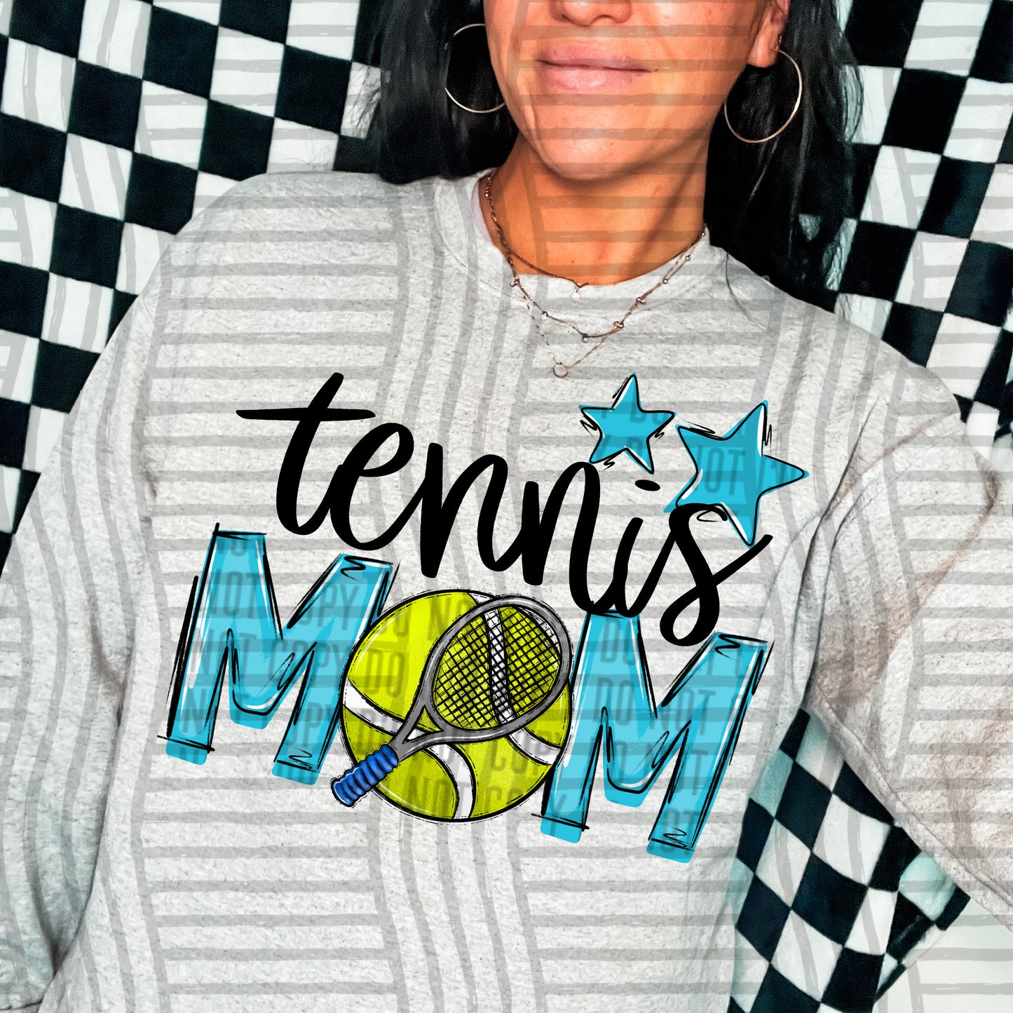 TENNIS MOM TEE -20 COLORS