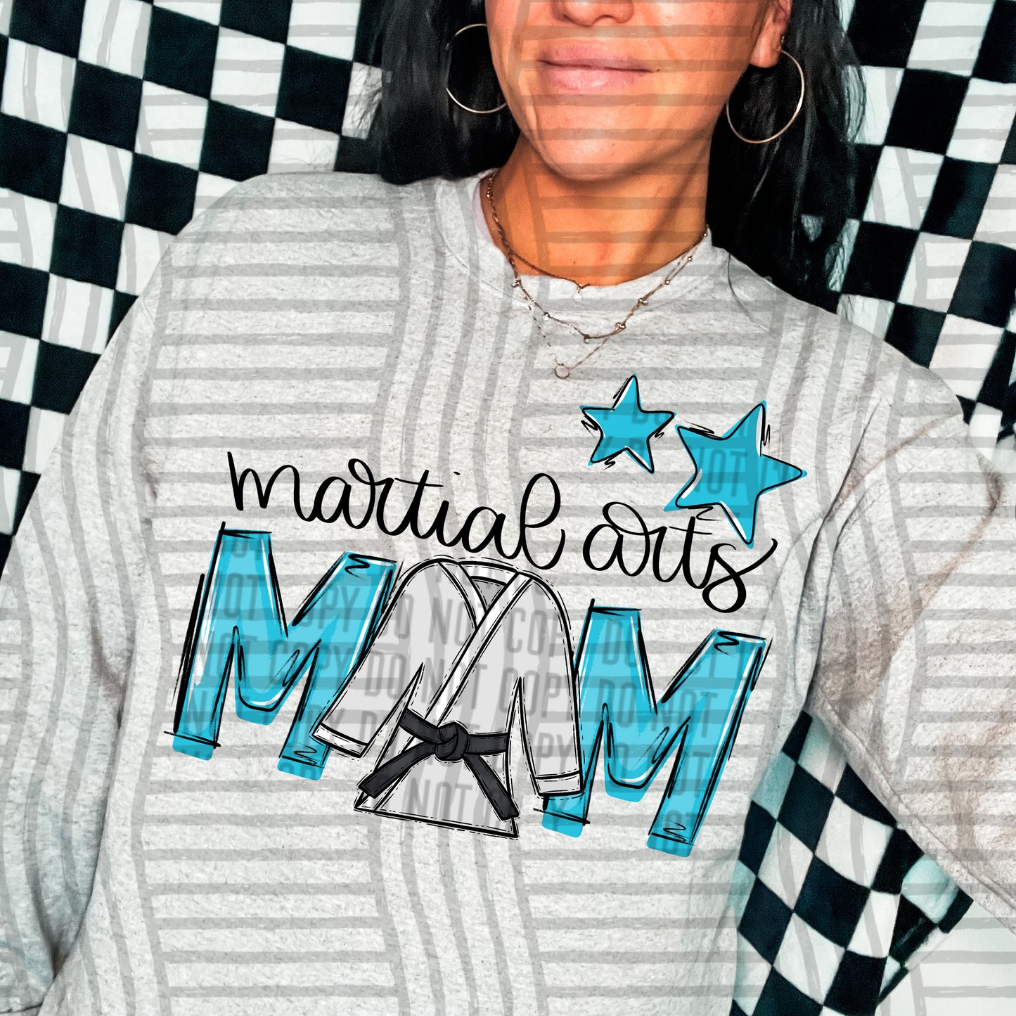 MARTIAL ARTS MOM TEE - 20 COLORS