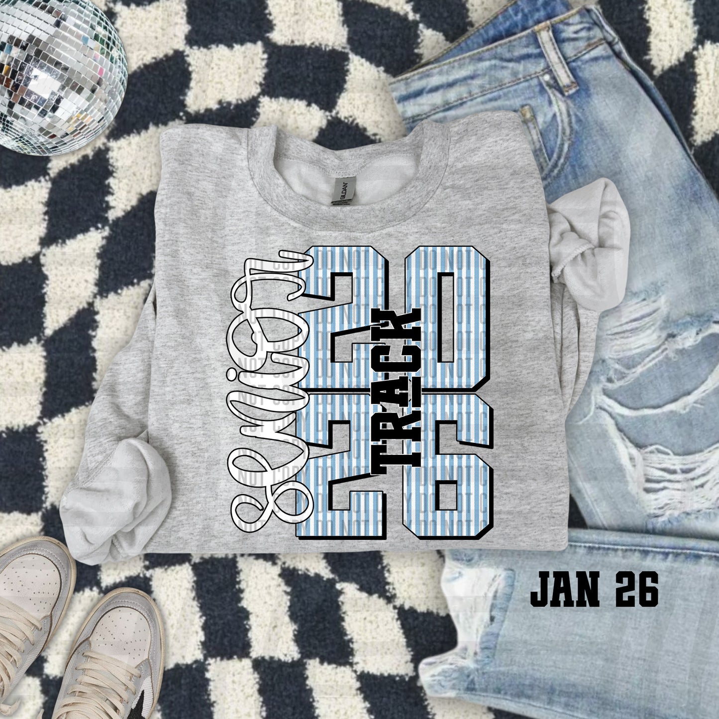 TRACK SENIOR 2026 TEE -MULITIPLE COLORS