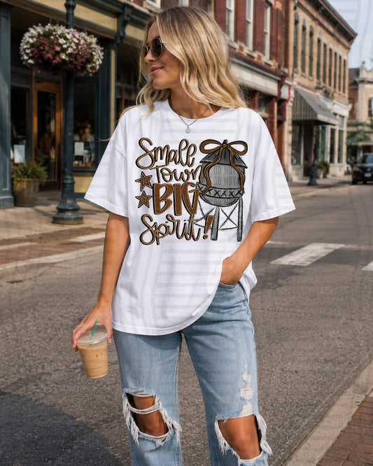 SMALL TOWN WATER TOWER TEES -25 COLORS