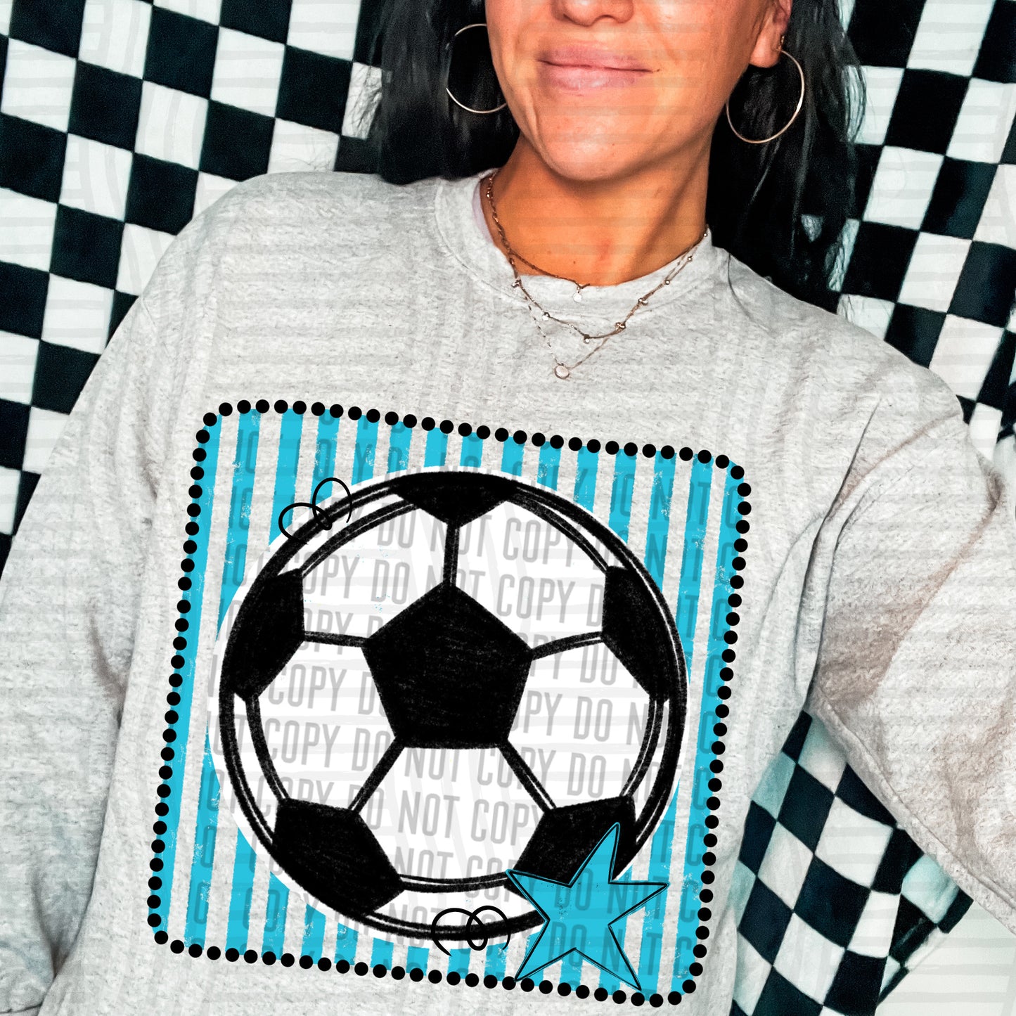 DISTRESSED SOCCER TEE - MULTIPLE COLORS