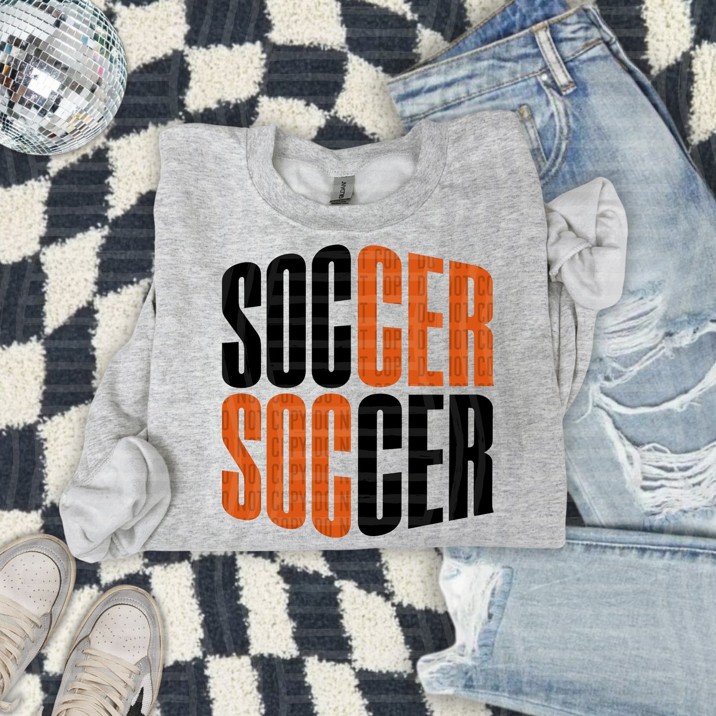 WORD ART SOCCER TEE
