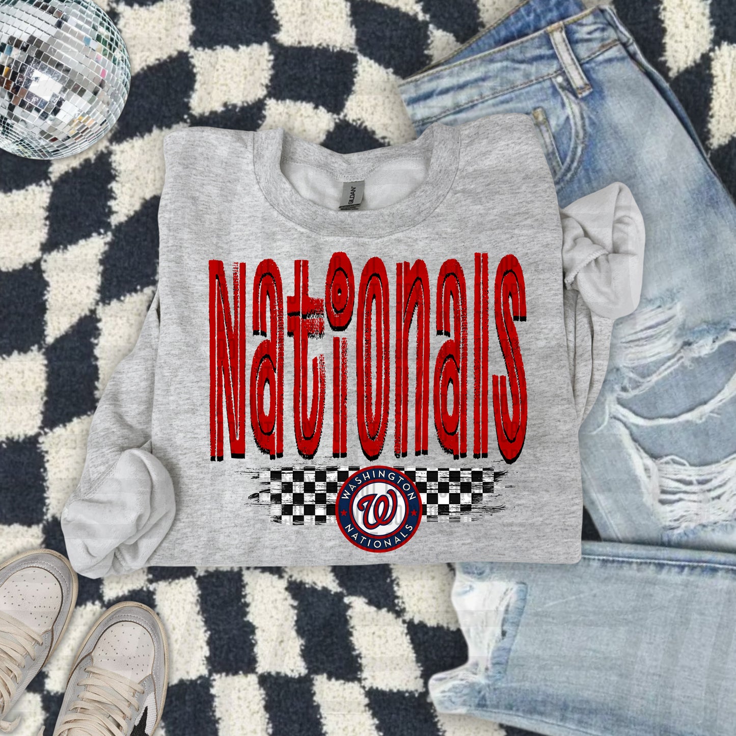 CHECKERED MLB TEES