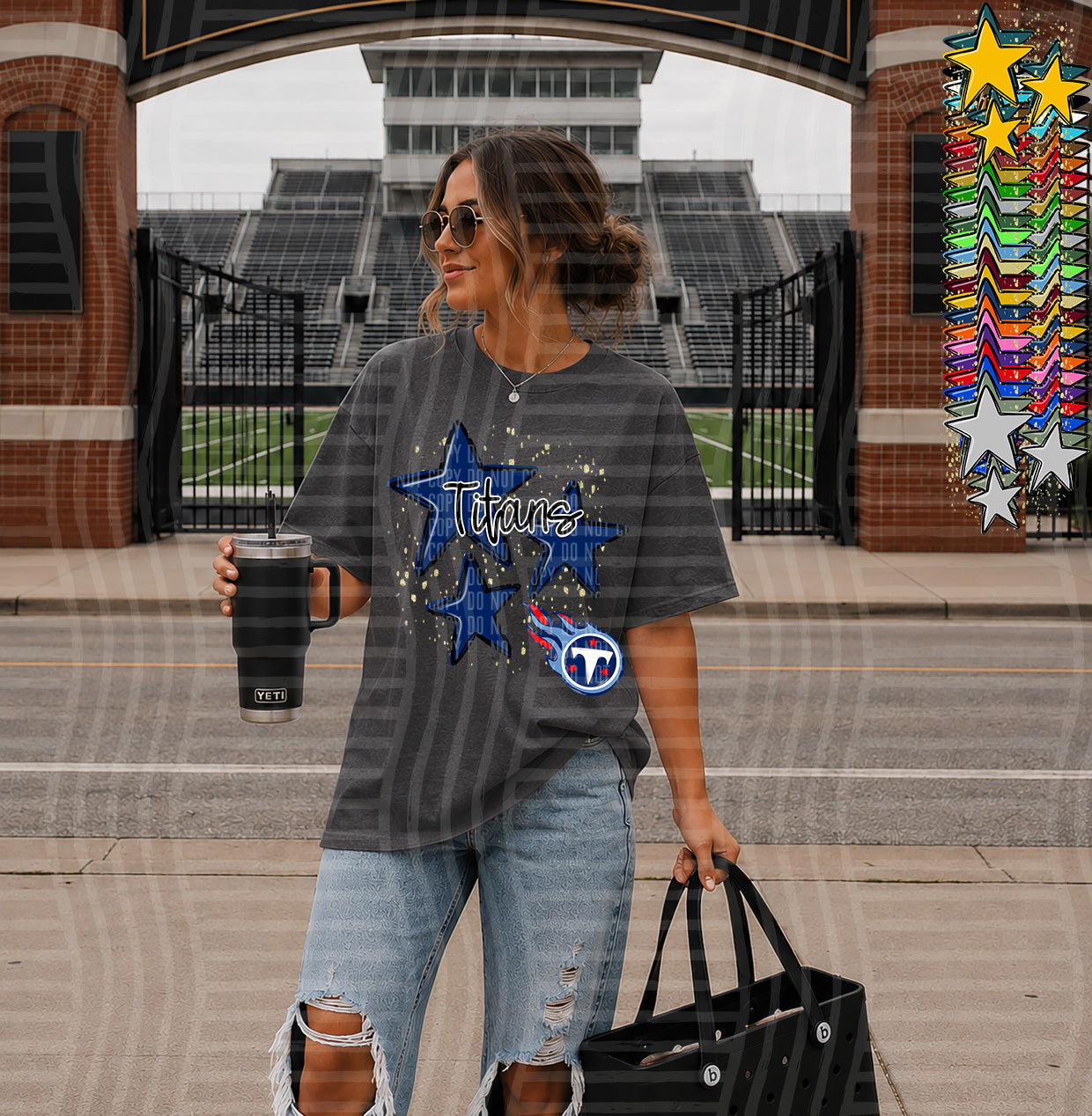 NFL SPIRITS STARS TEES