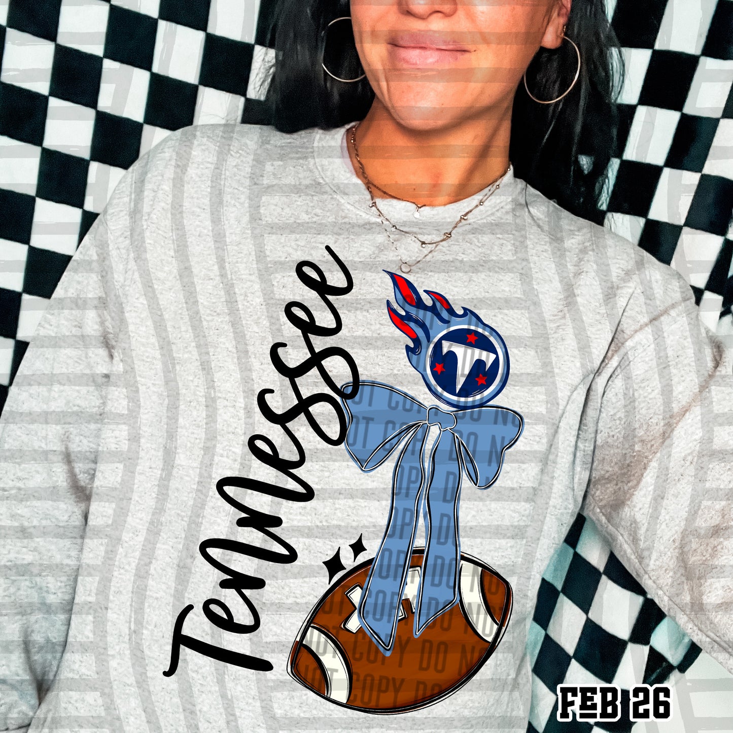 NFL BOW TEES