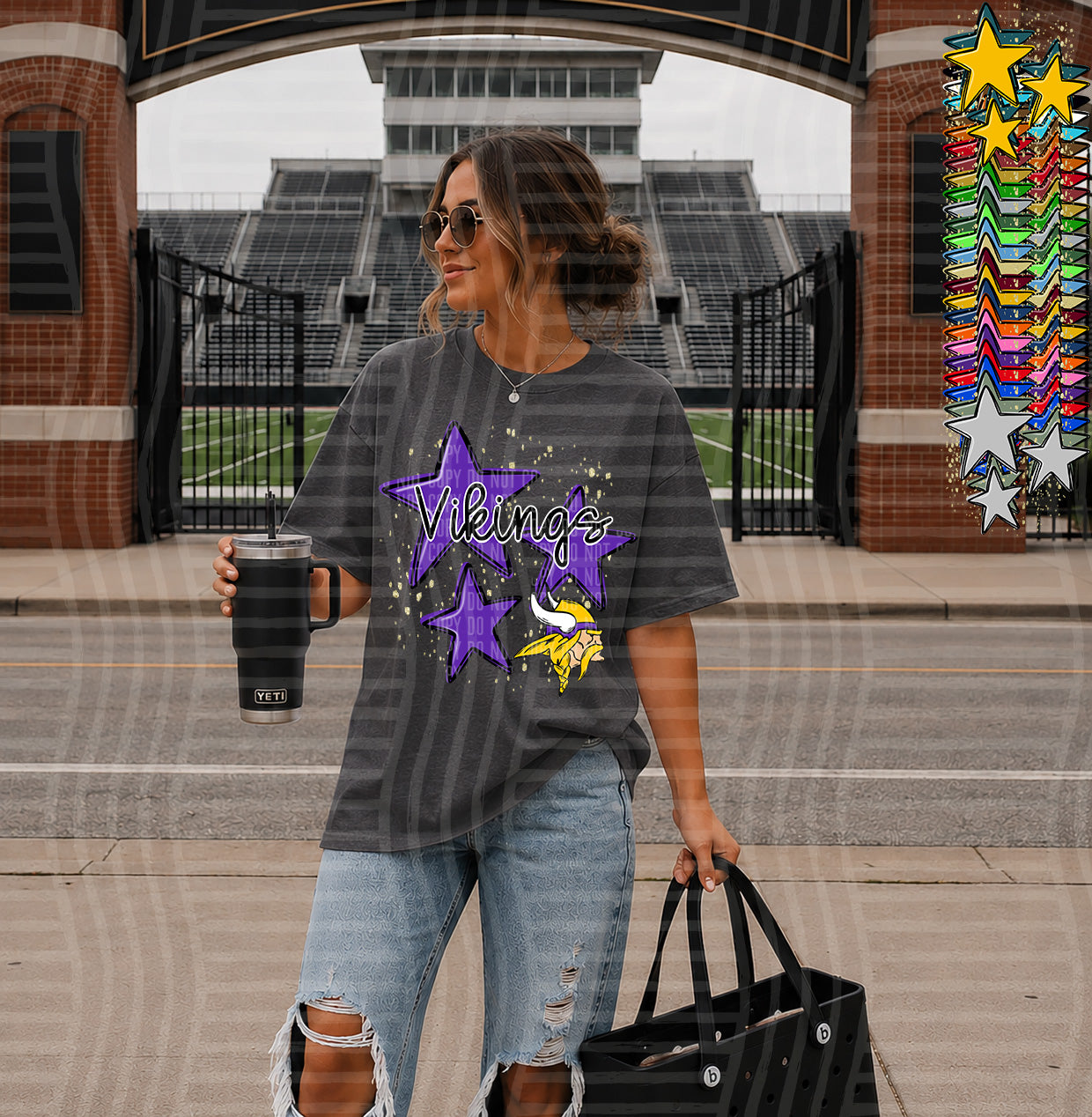 NFL SPIRITS STARS TEES