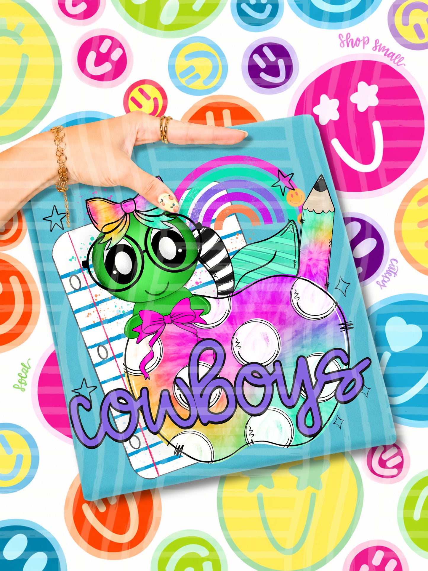 CATERPILLAR SCHOOL MASCOTS TEE