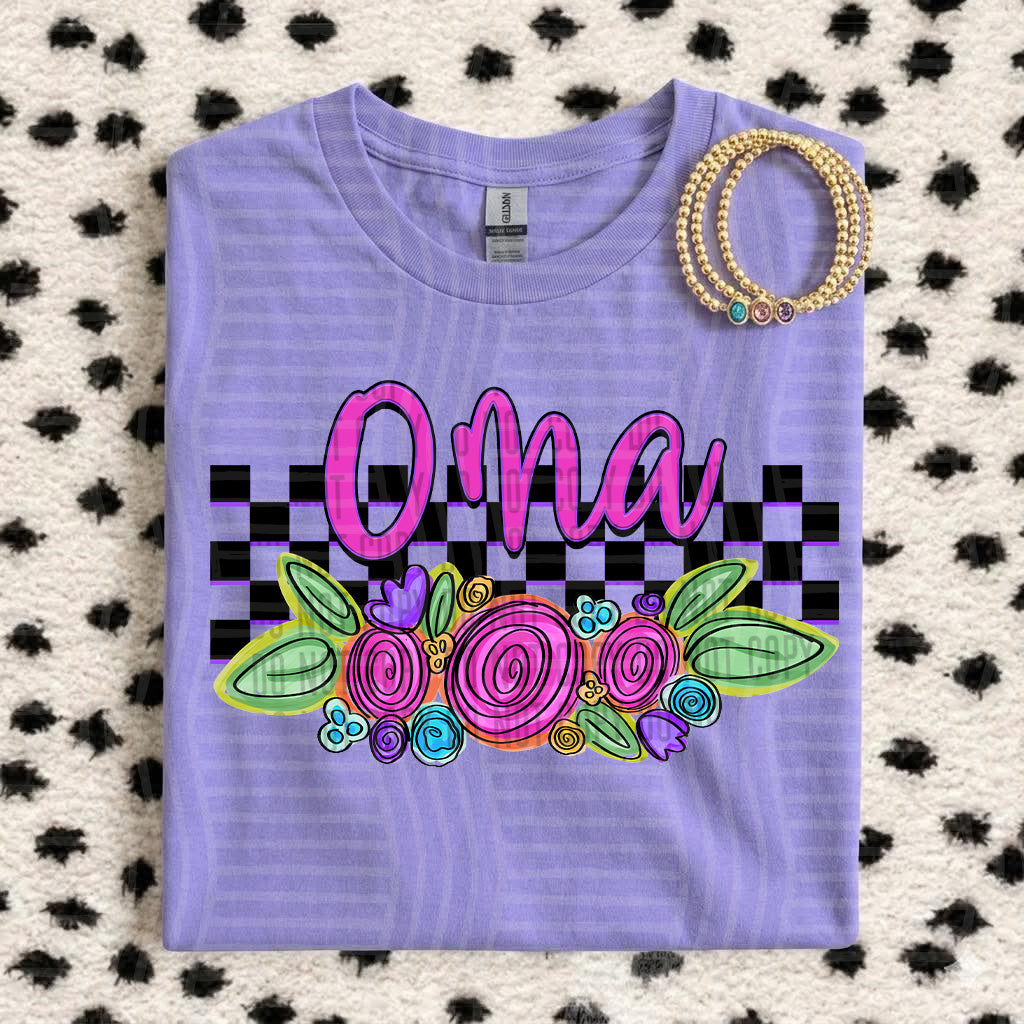 FLORAL NAMES TEE - VARIETY