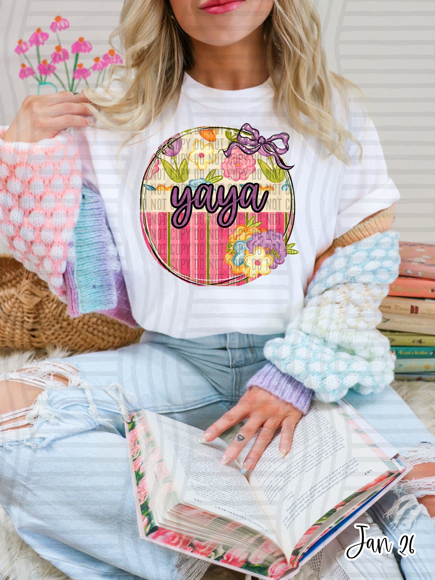 FLORAL NAME TEES