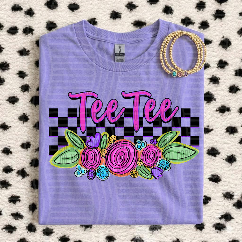 FLORAL NAMES TEE - VARIETY