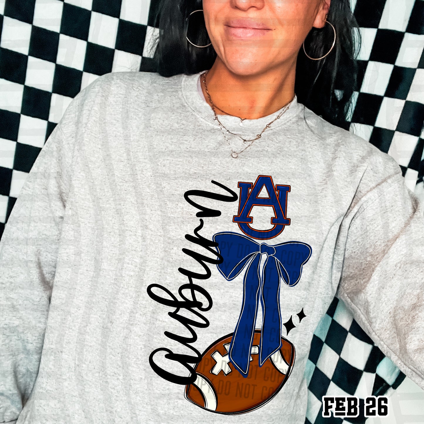 COLLEGE FOOTBALL BOW TEES