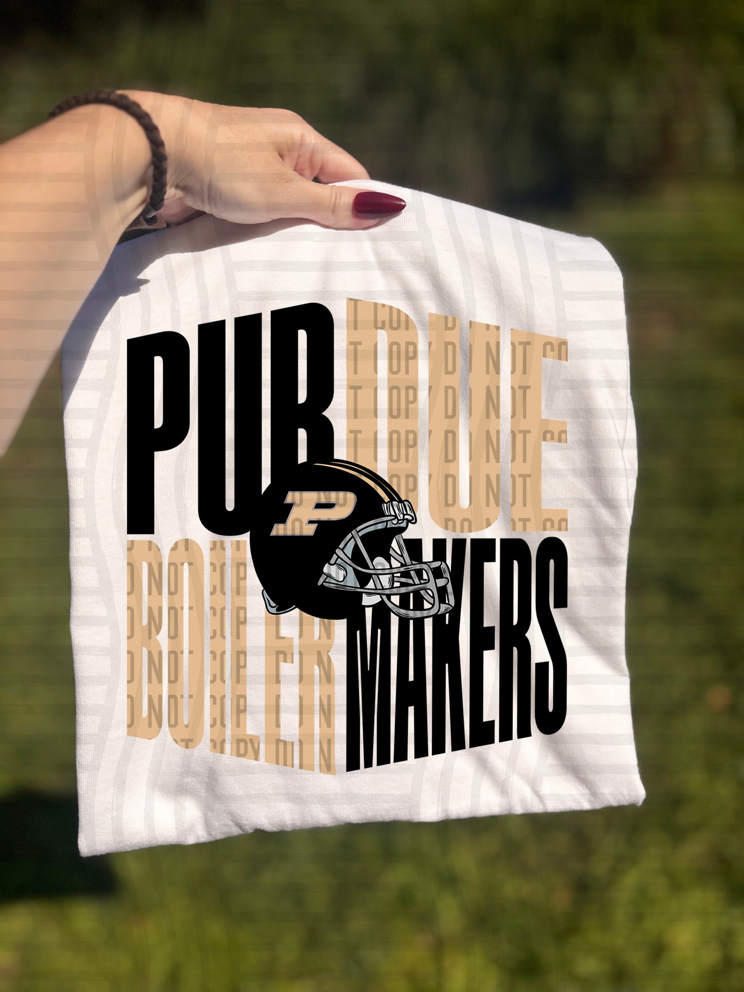 COLLEGE WORD ART TEE