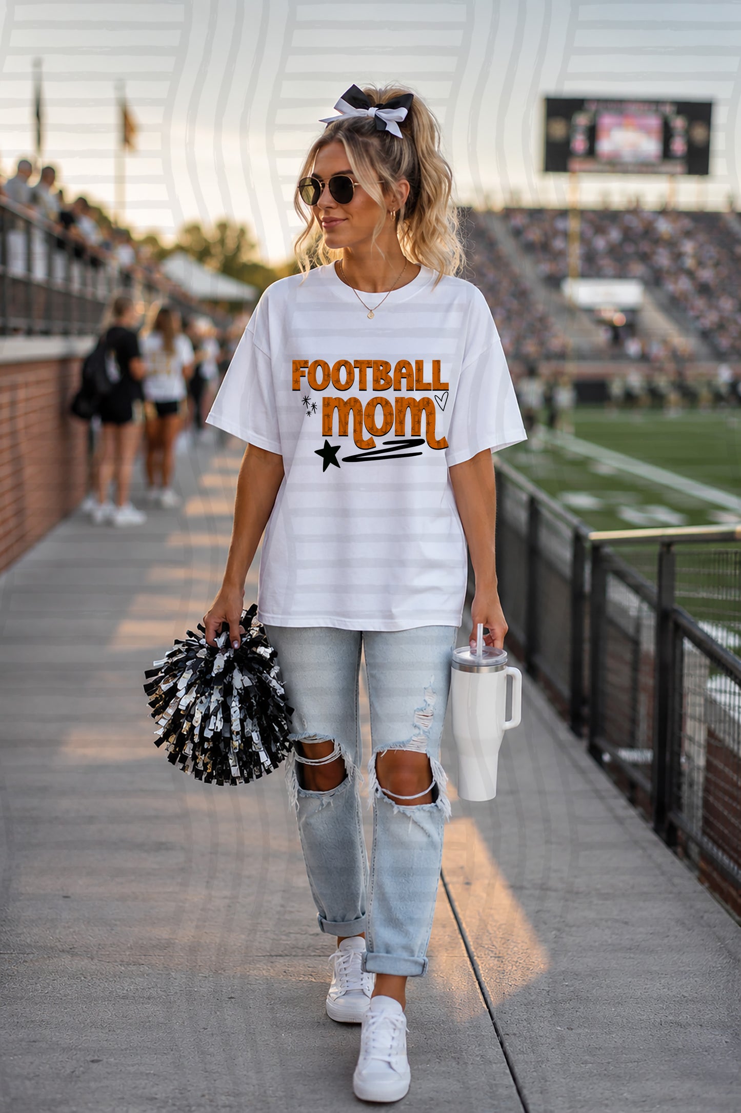 FOOTBALL MOM TEES -25 COLORS