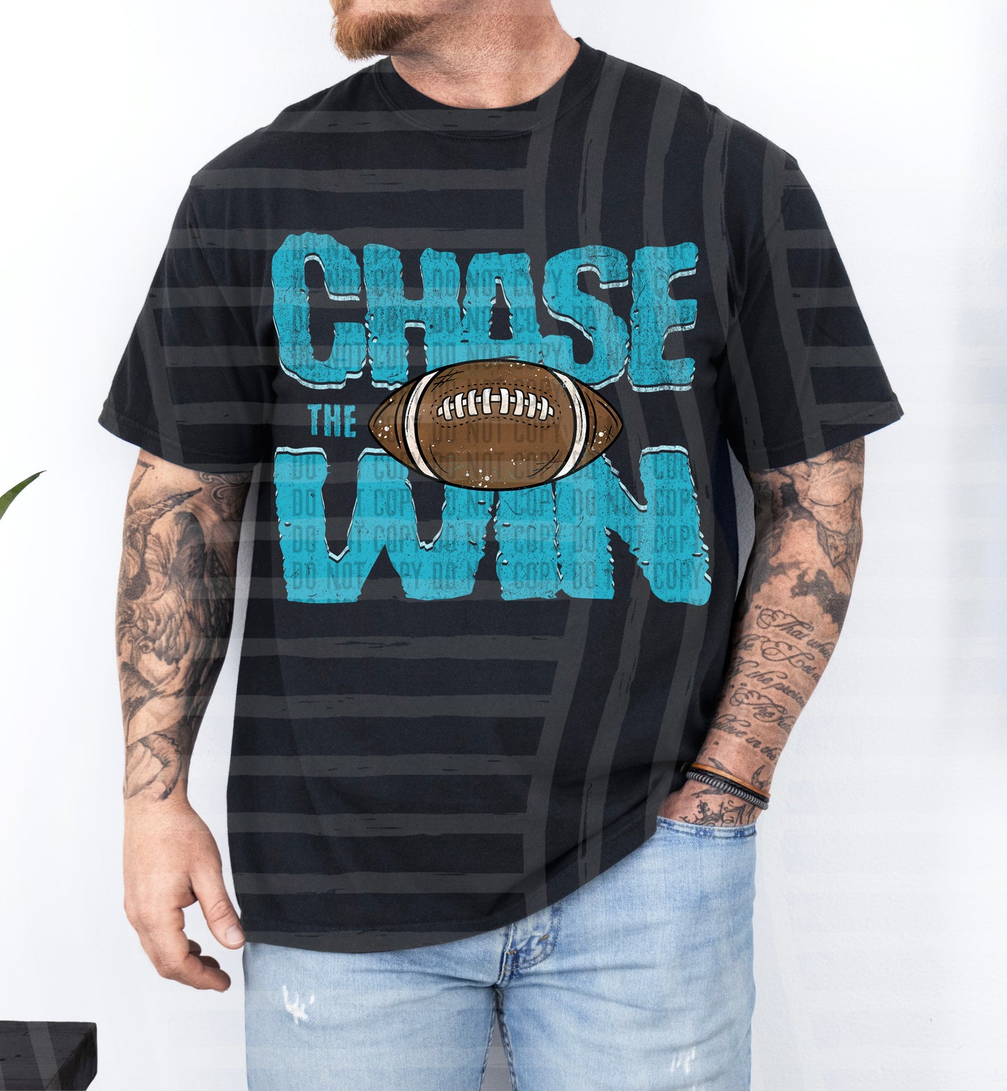 FOOTBALL -CHASE THE WIN TEES- VARIETY COLORS