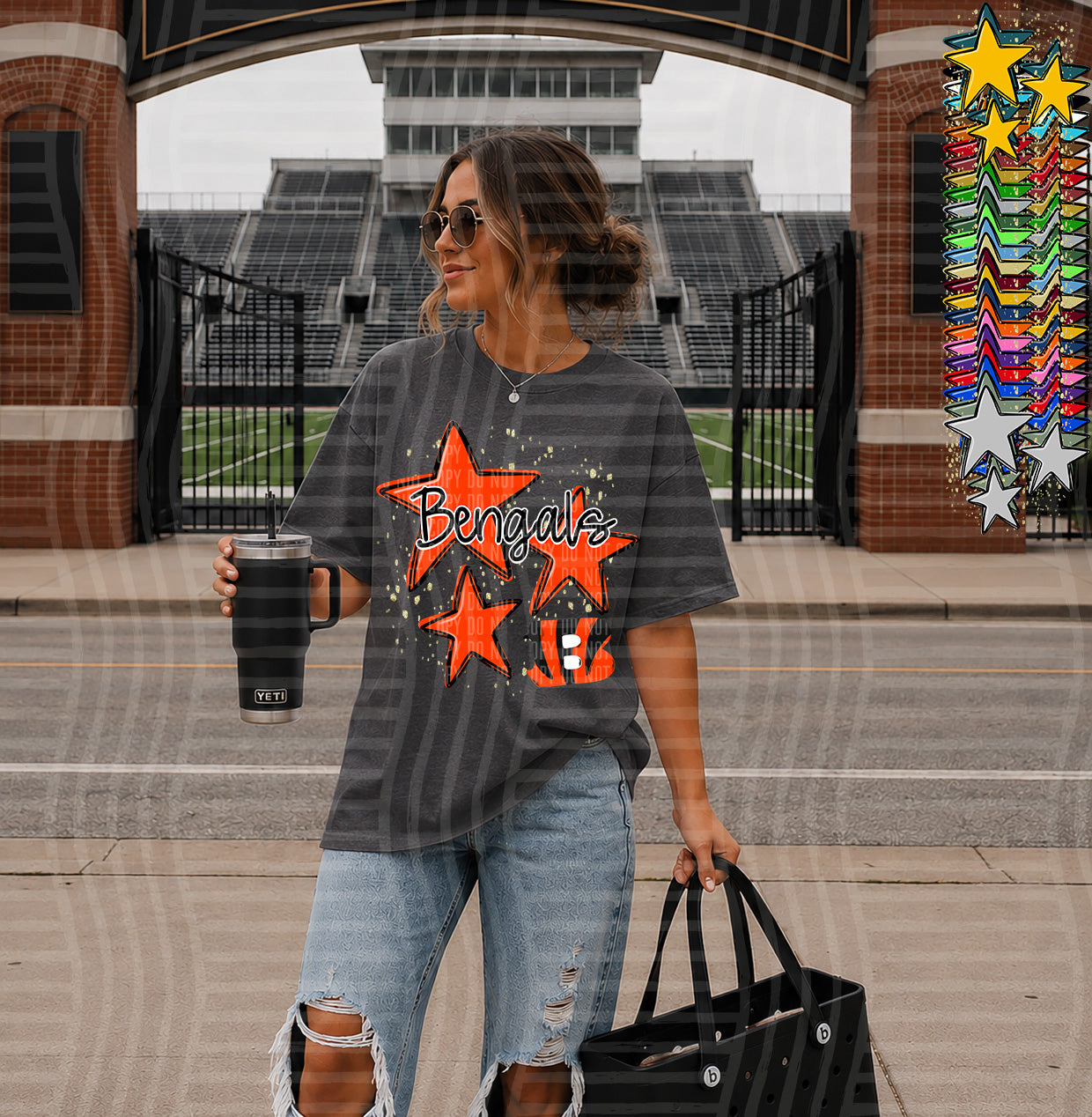 NFL SPIRITS STARS TEES