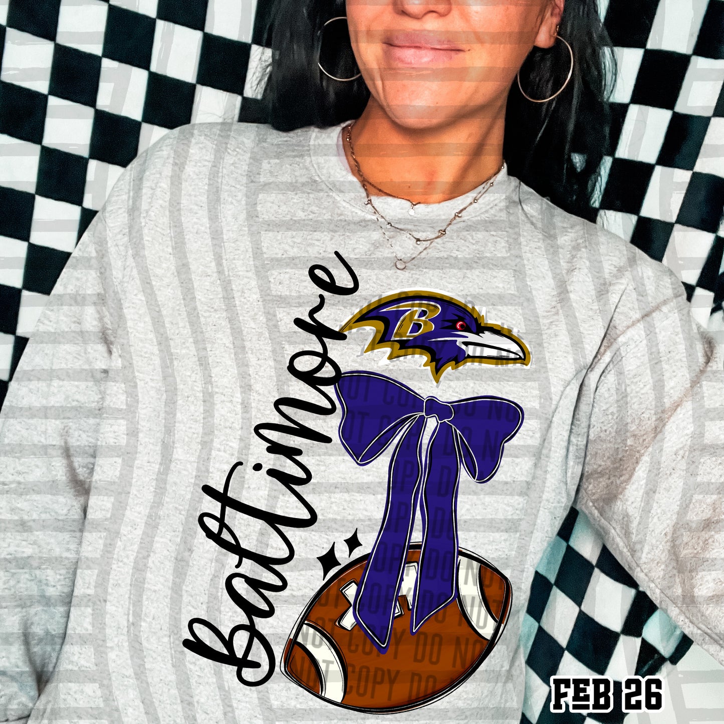 NFL BOW TEES