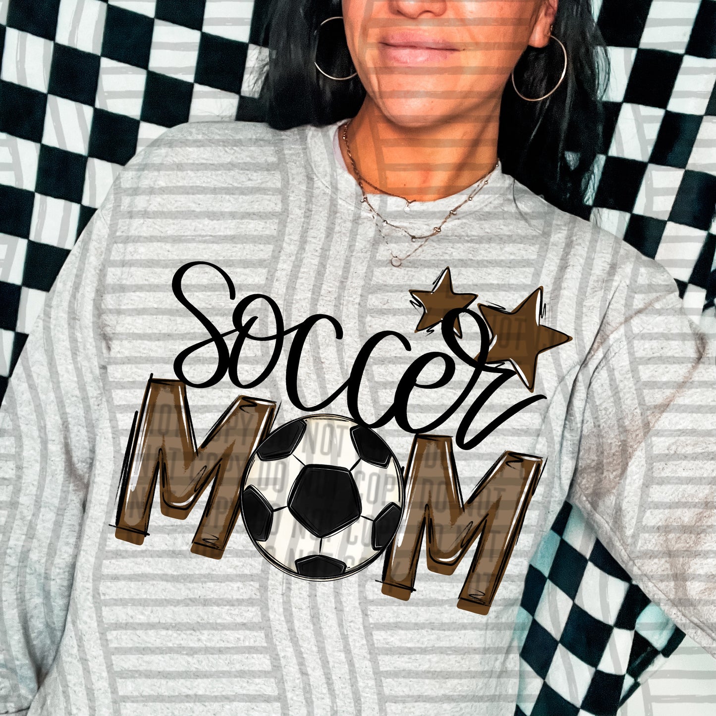 SOCCER MOM TEE - 20 COLORS