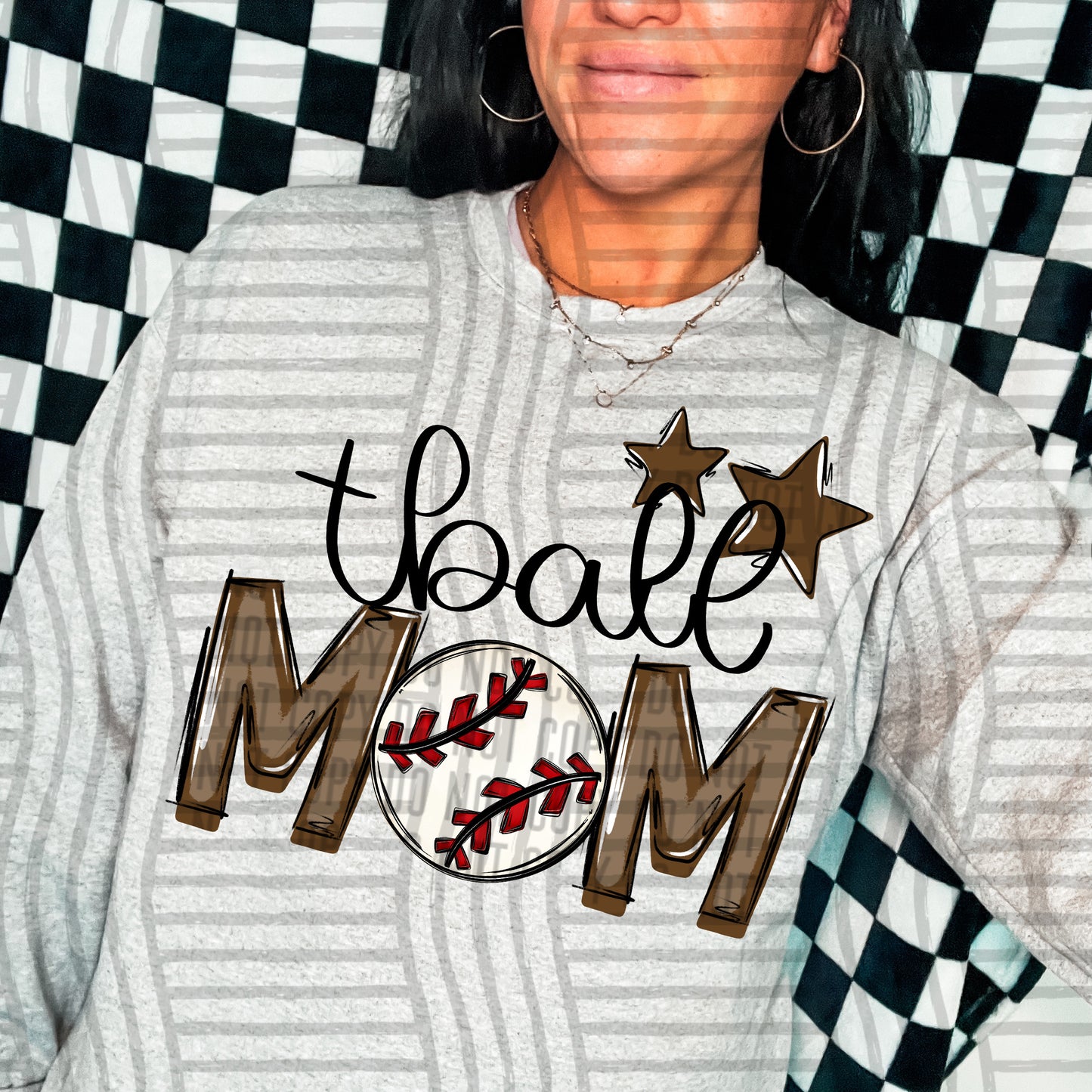 T-BALL MOM TEES - 20 COLORS