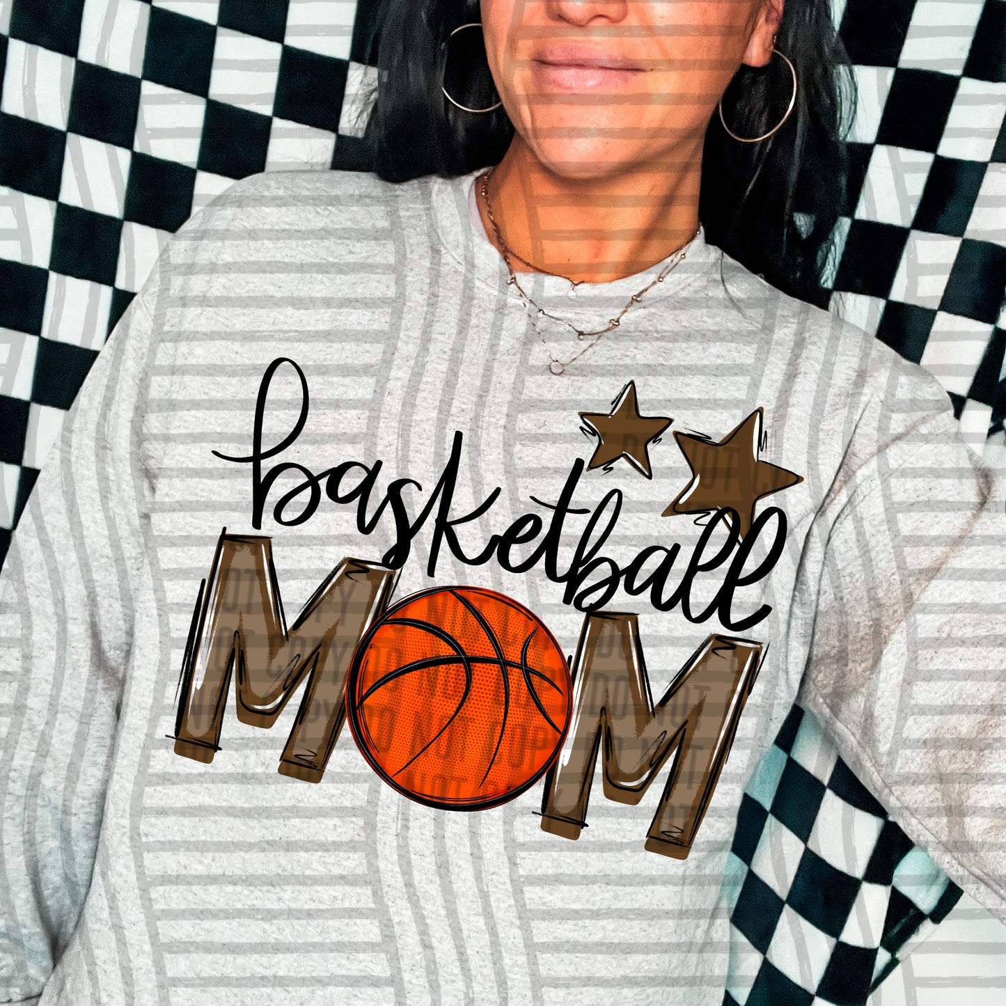 BASKETBALL MOM TEES - 20 COLORS