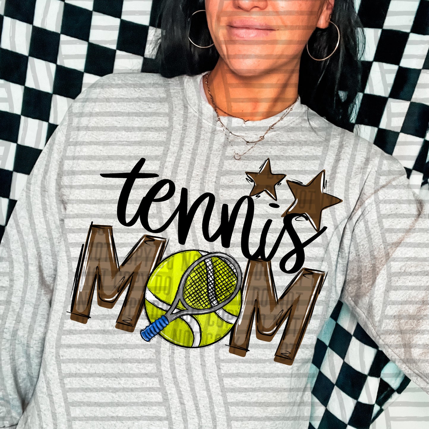 TENNIS MOM TEE -20 COLORS