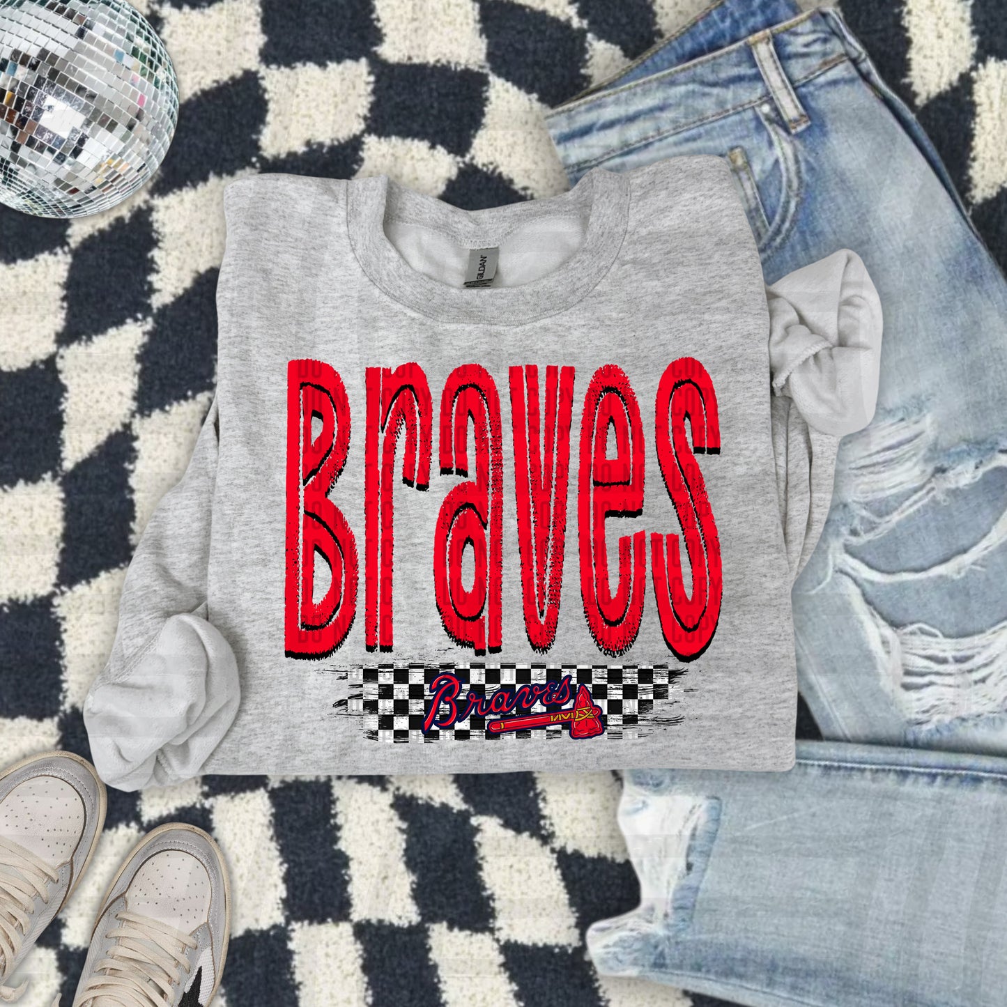 CHECKERED MLB TEES