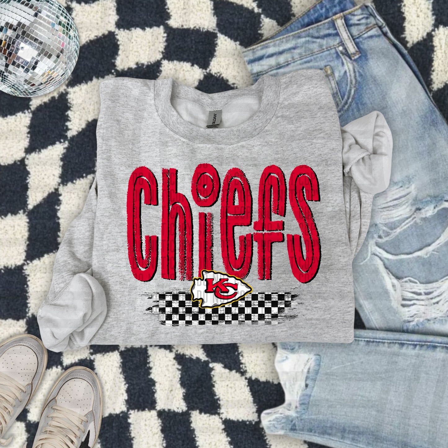 CHCKERED NFL TEES