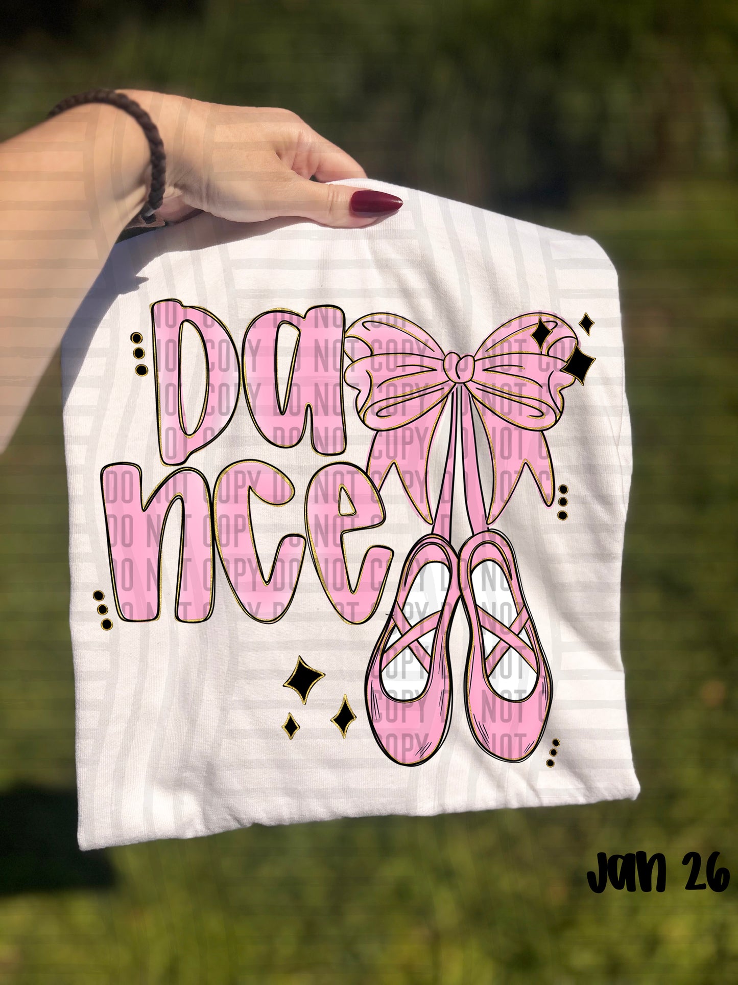 DANCE TEES- MULTIPLE COLORS