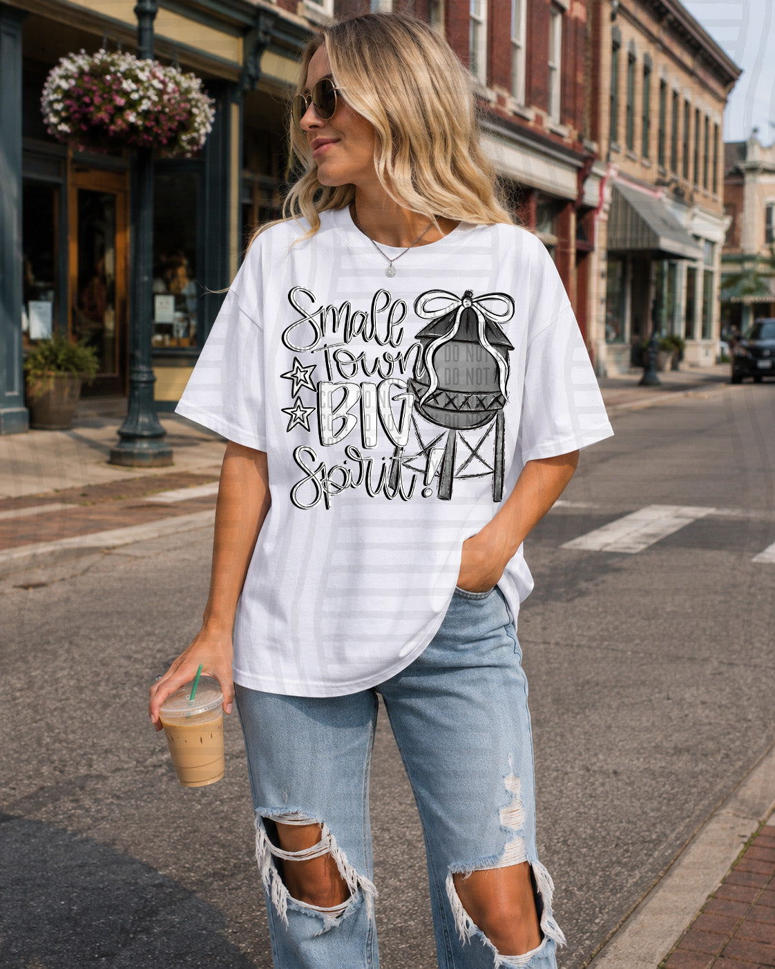 SMALL TOWN WATER TOWER TEES -25 COLORS