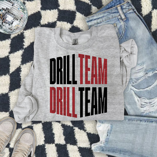WORD ART DRILL TEAM TEE