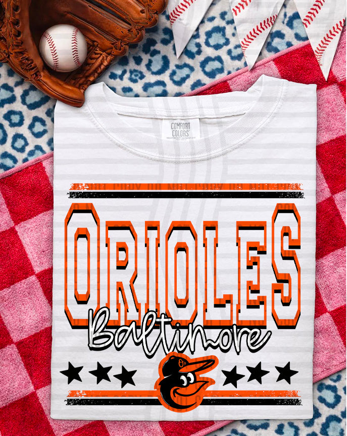 MLB OPEN VARISTY TEE- MARCH