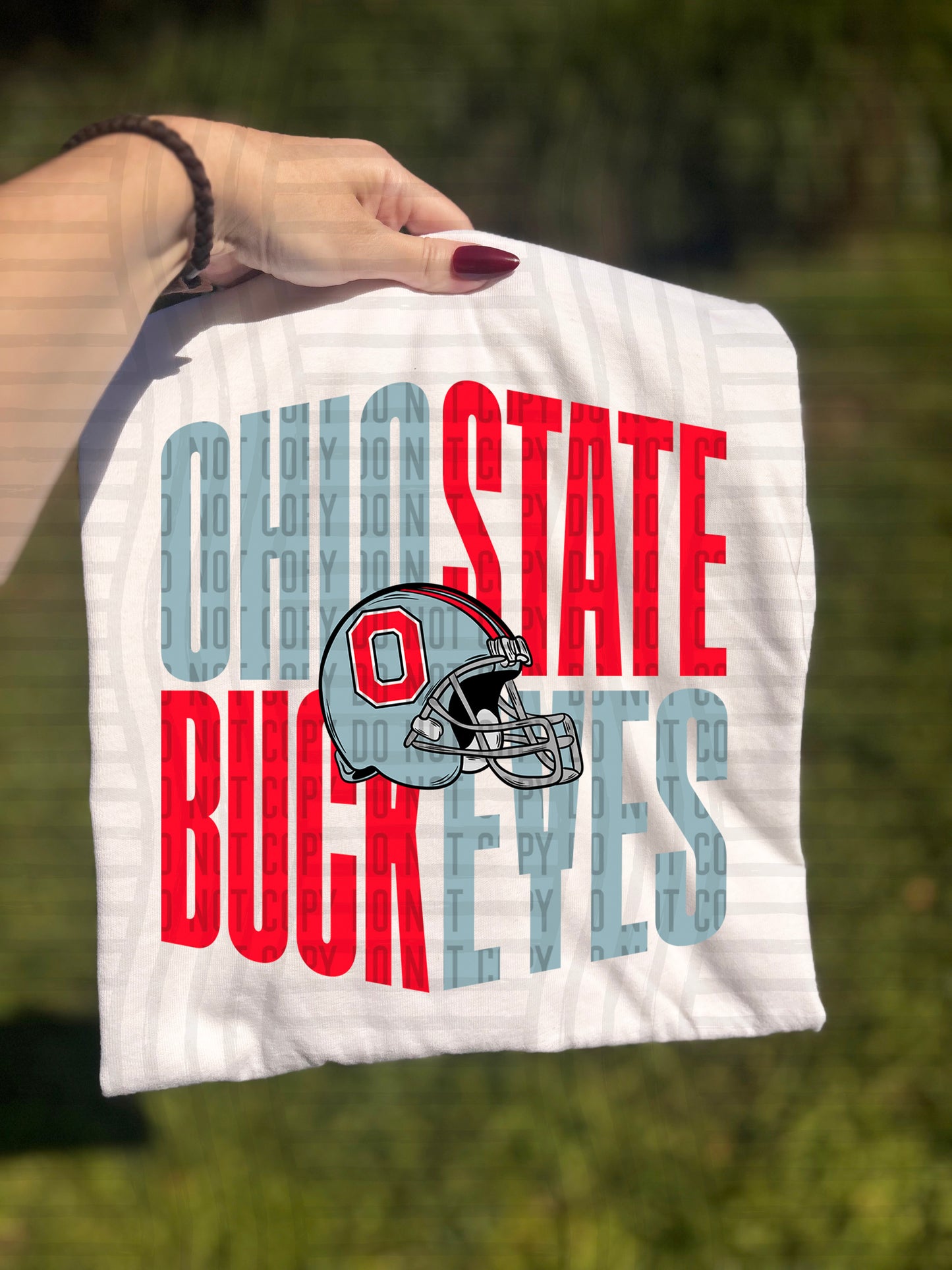 COLLEGE WORD ART TEE