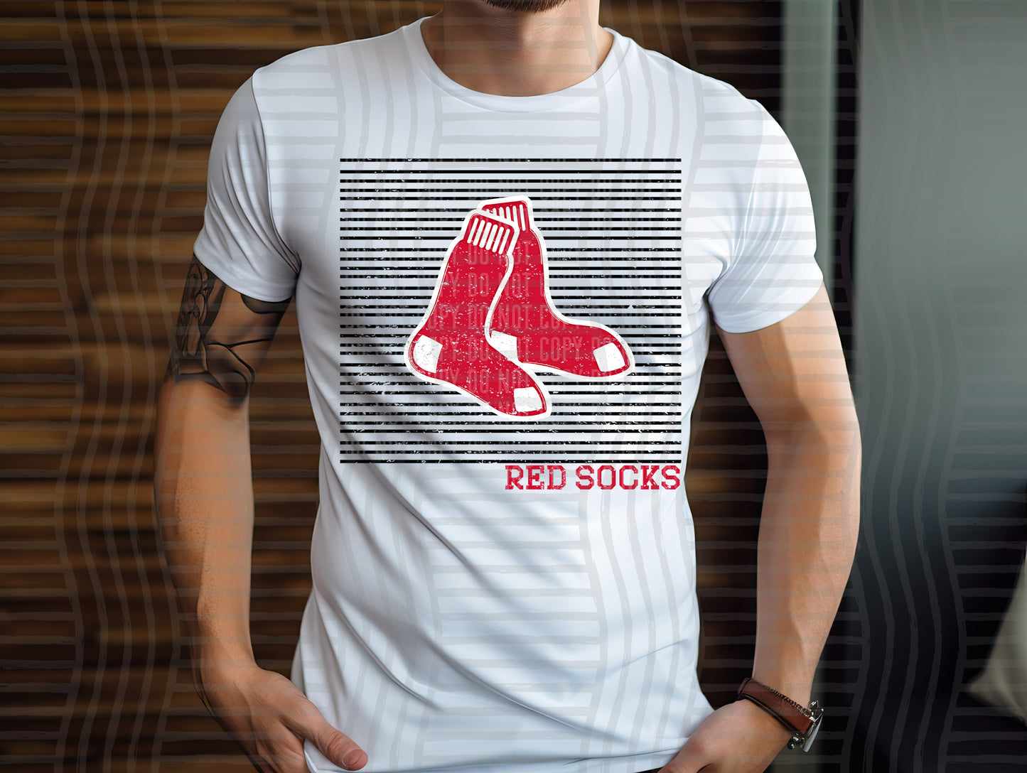 MLB LINED TEES