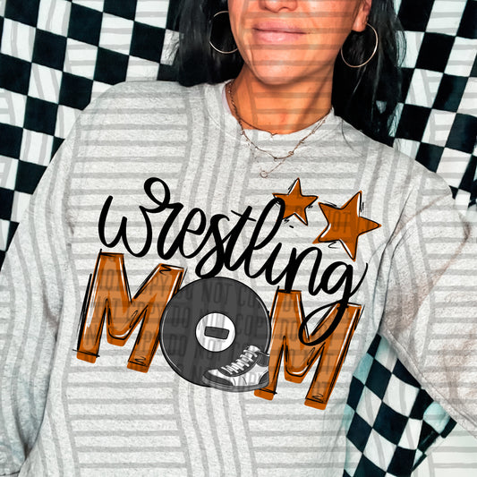 WRESTLING MOM TEES -20 COLORS