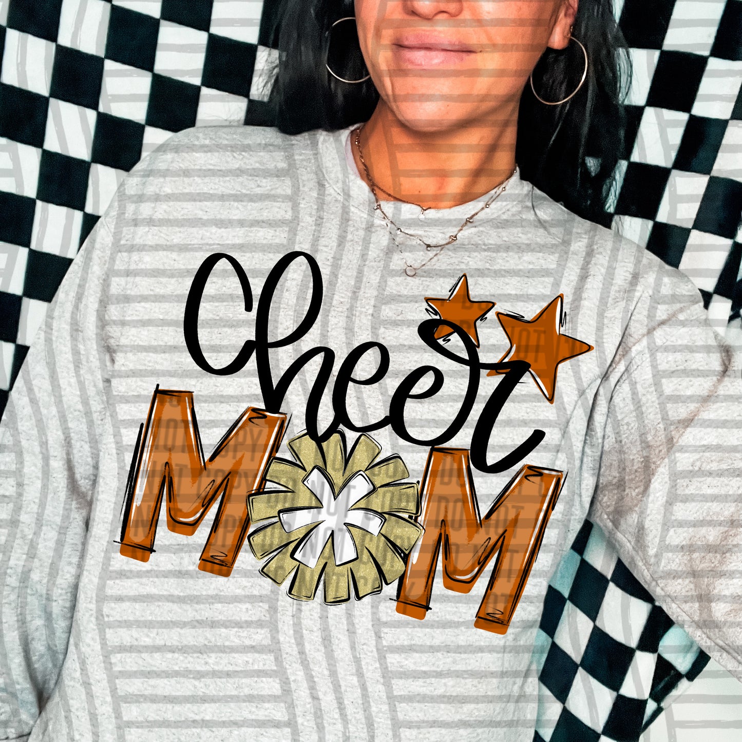 CHEER MOM TEES - 20 COLORS