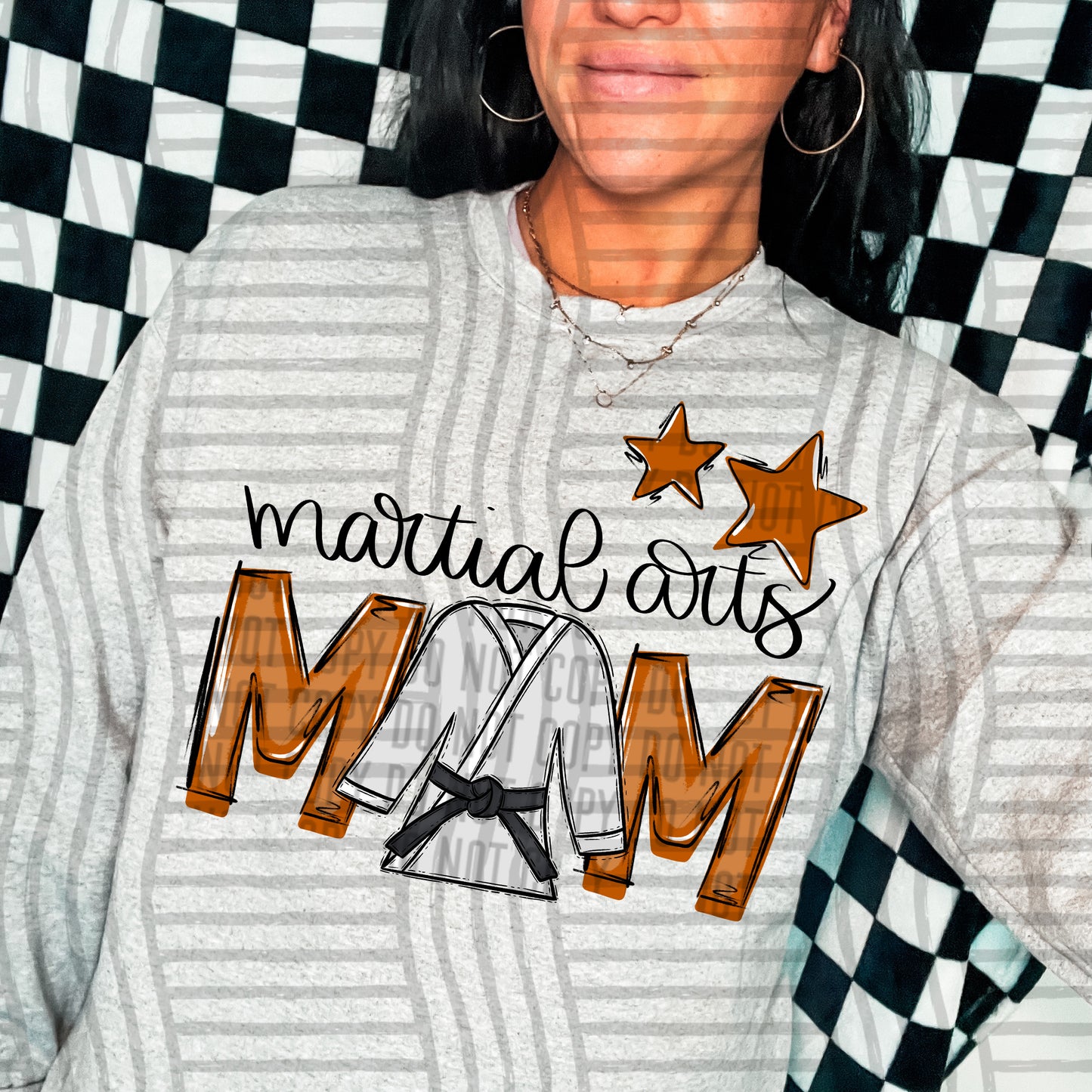 MARTIAL ARTS MOM TEE - 20 COLORS