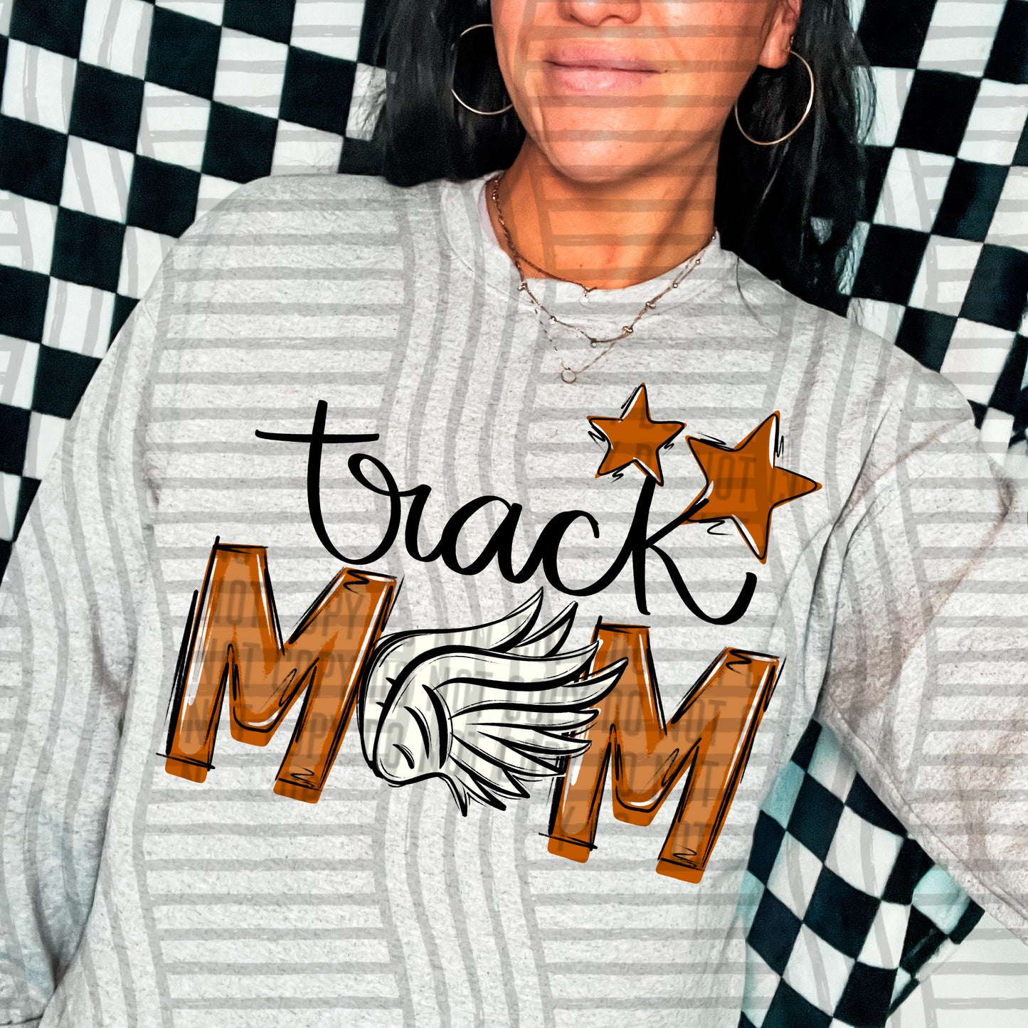 TRACK MOM TEES -20 COLORS