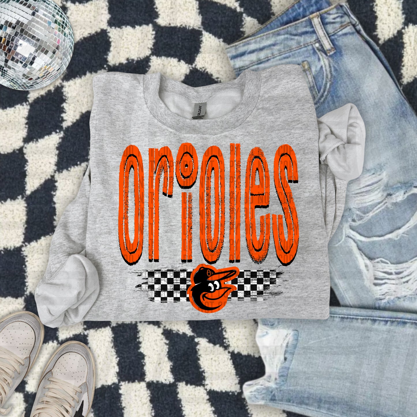 CHECKERED MLB TEES