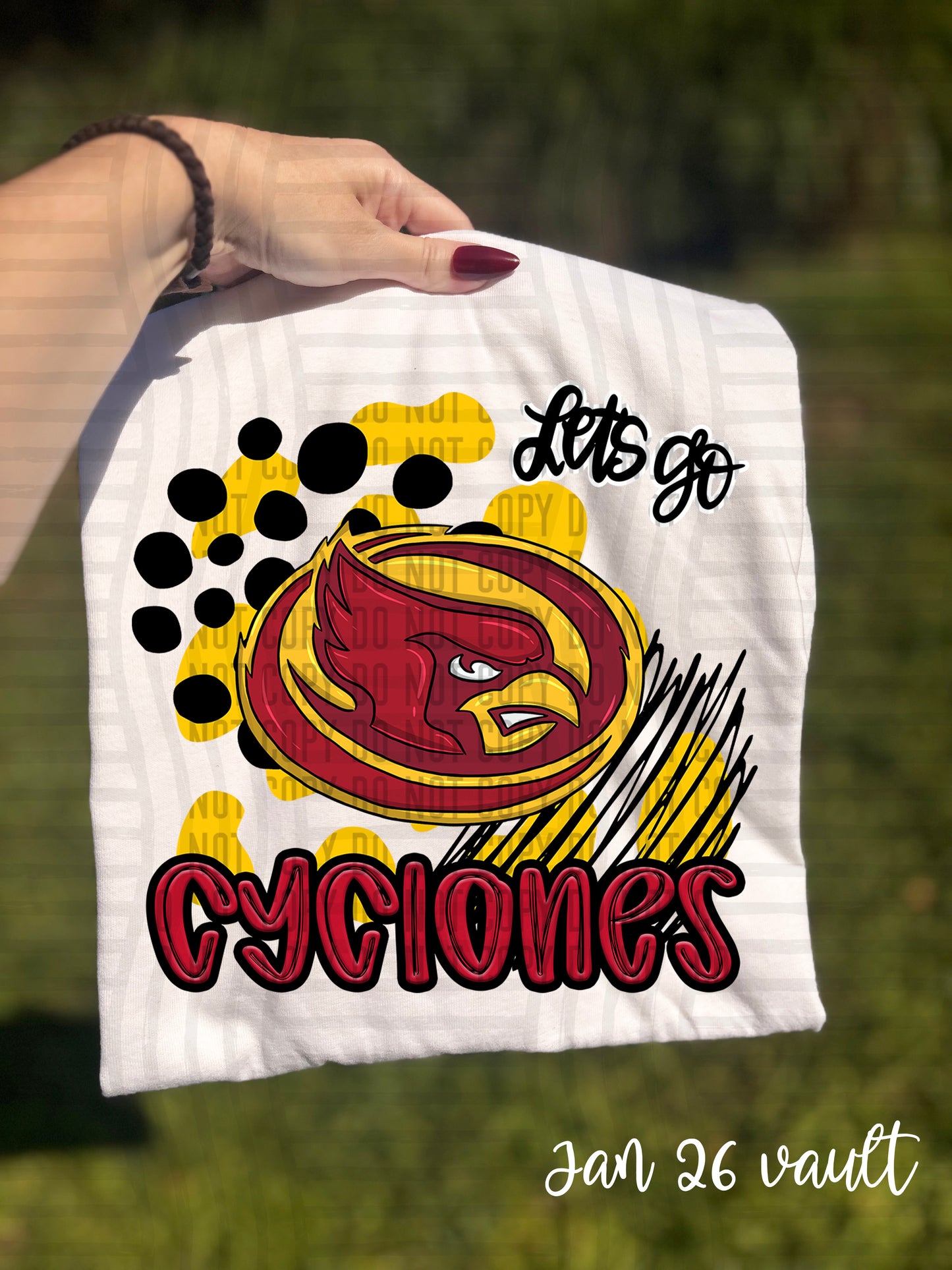 DOODLE MASCOT COLLEGE TEE