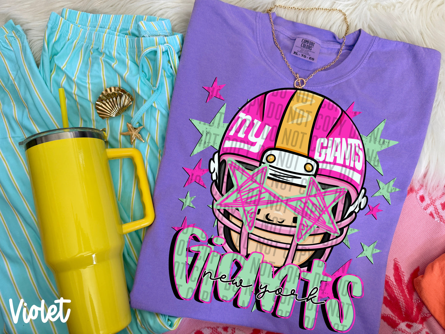 NFL PREPPY STAR EYED TEE