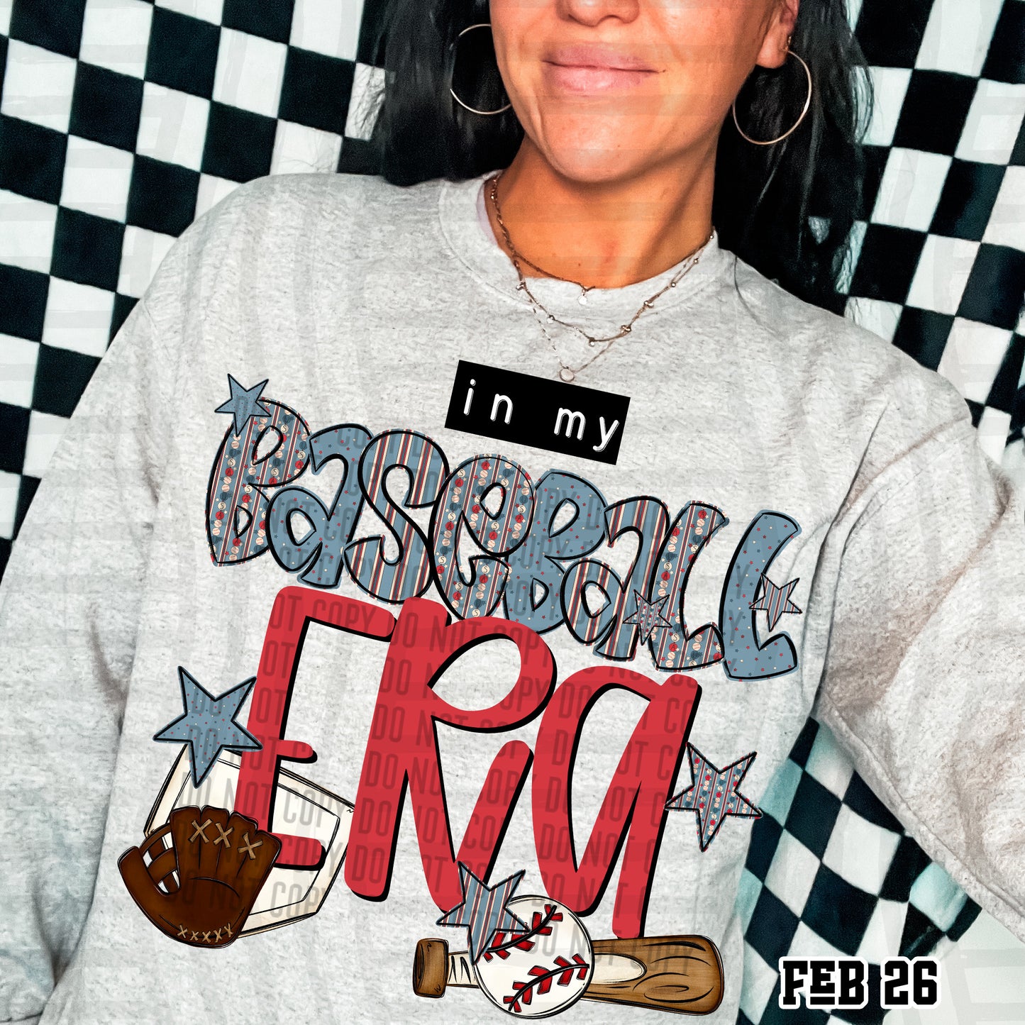 IN MY BASEBALL ERA TEE